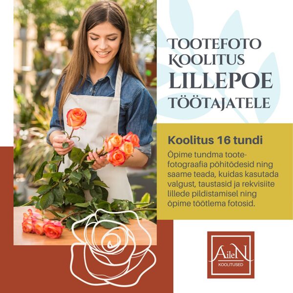 TOOTEFOTO KOOLITUS LILLEPOE TÖÖTAJATELE